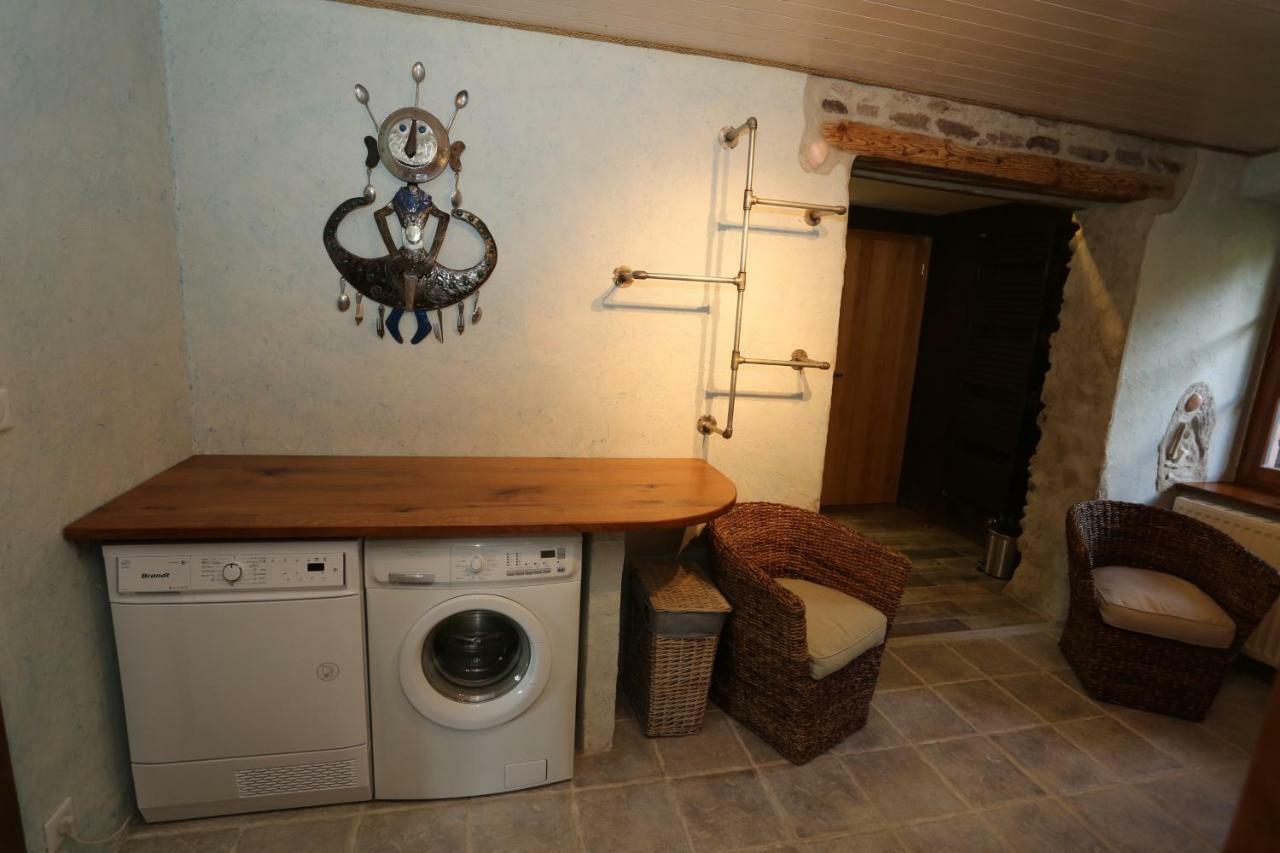 Gite Le Vieux Ruisseau Sauna Et Massages ラプートロワ エクステリア 写真